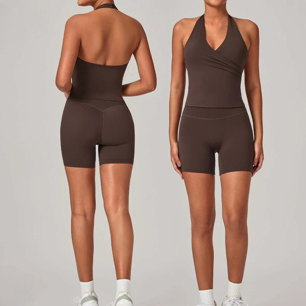 Pilates Yoga Gear - Женский спортивный комплект из 2 предметов:
