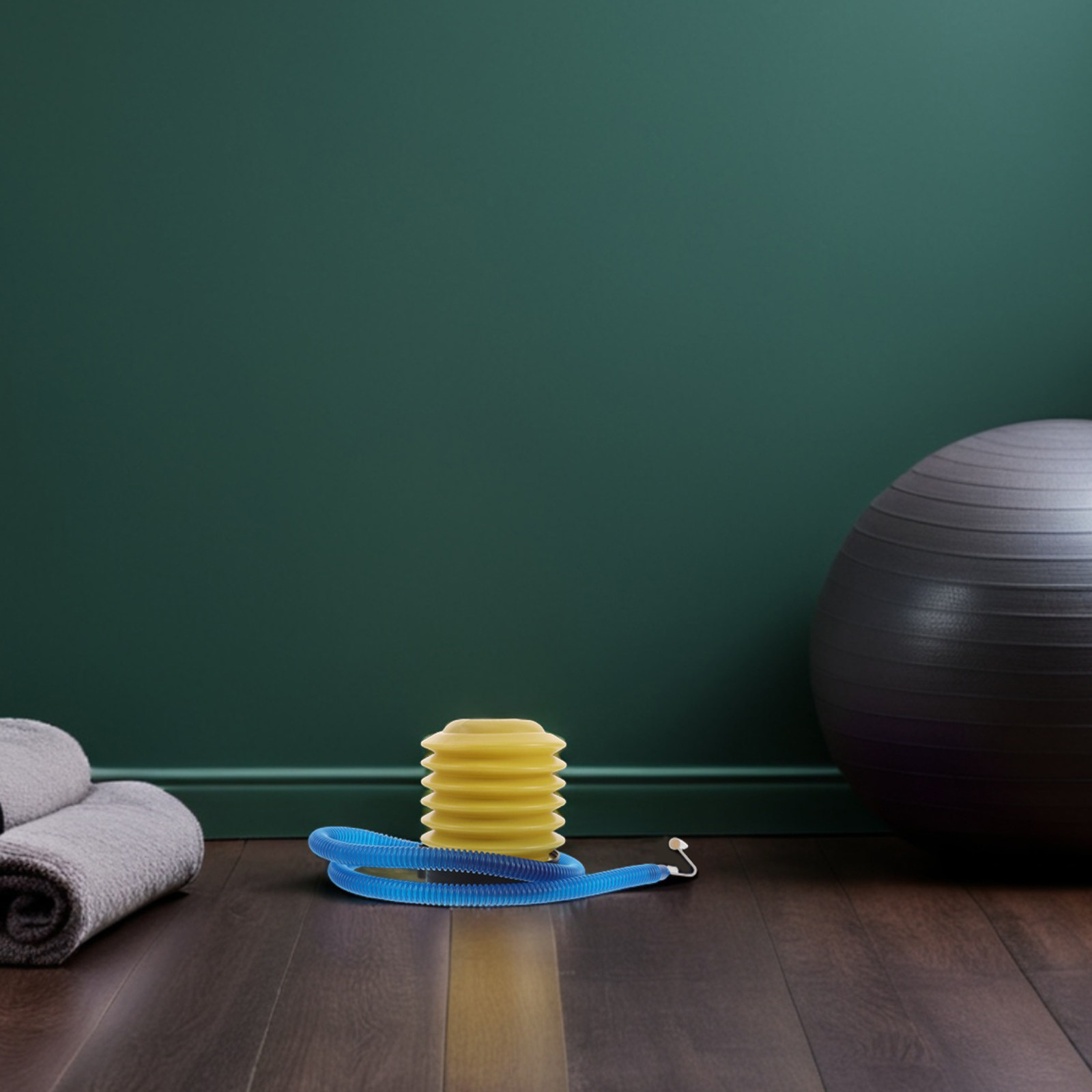 Pilates Yoga Origin - Набор: Насос для йога-мячей с ручным