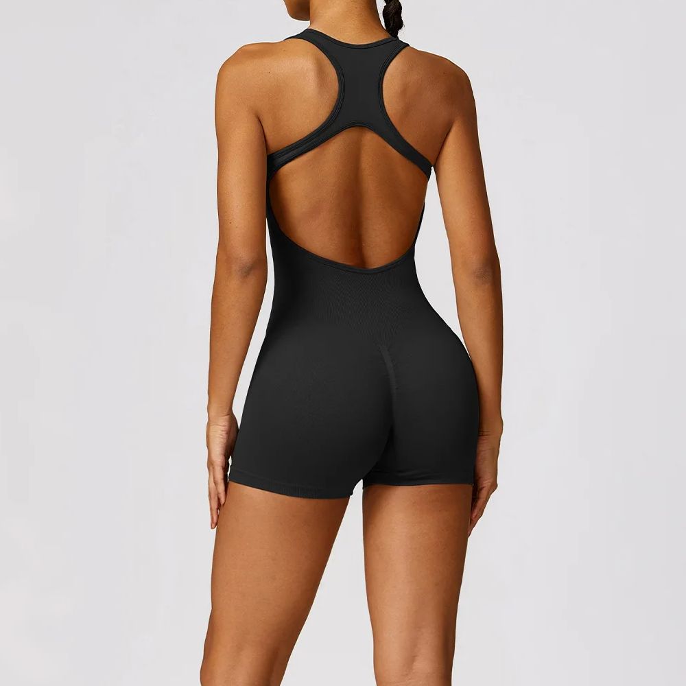 Pilates Yoga Gear - Сексуальный комбинезон для зала, женский тренировочный