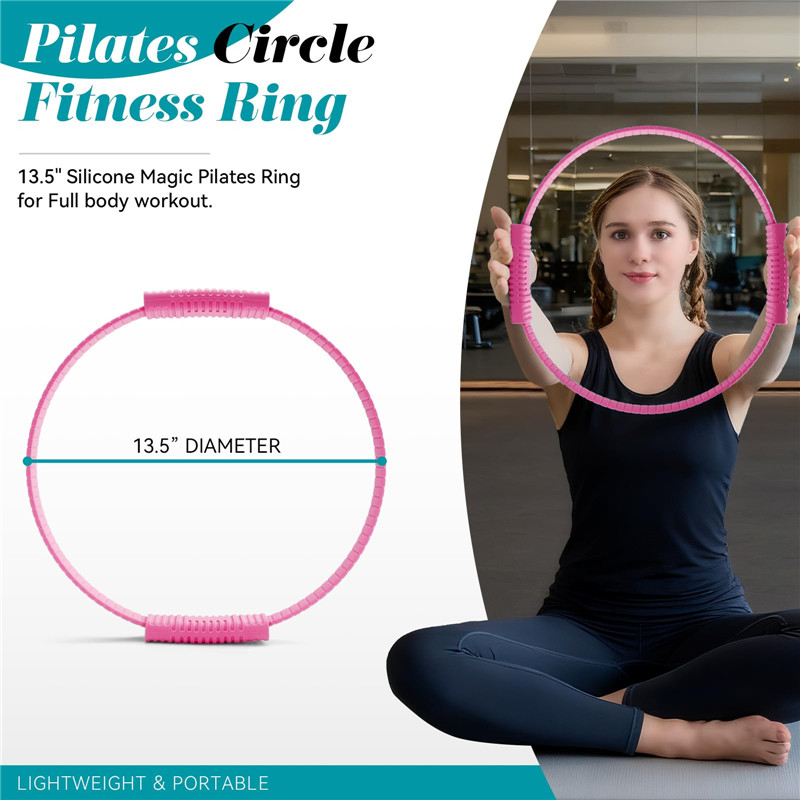 Pilates Ring Magic - Экологичное силиконовое кольцо для йоги и