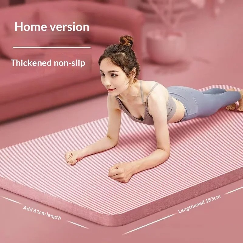 Утолщенный нескользящий коврик – обзор и цена Mat Pilates Yoga